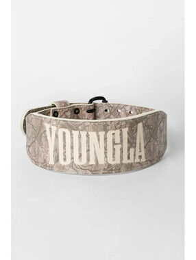 YoungLA Mens Large Workout Back Belt in Camo- 9017 - Tree Camo Belts